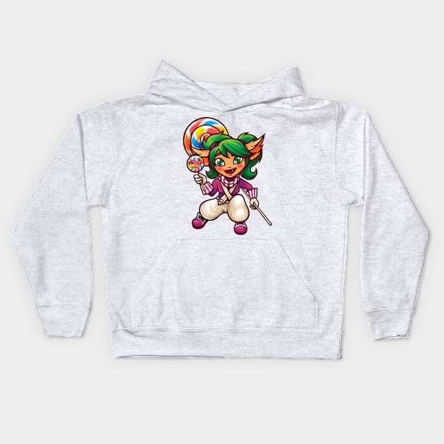 LolliPoppy Kids Hoodie by BeataObscura